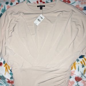 Express V-neck shirt blouse size small brand NWT